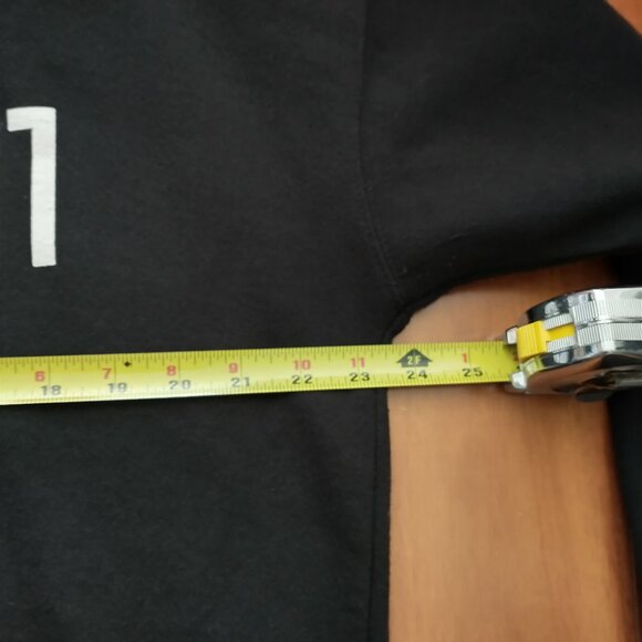 RSDNLA Men's Crewneck Sweatshirt Large Black Los Angeles Logo - Picture 8 of 9